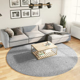 Vloerkleed Pamplona Shaggy Hoogpolig Modern Grijs
