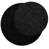 Vloerkleed Pamplona Shaggy Hoogpolig Modern Zwart