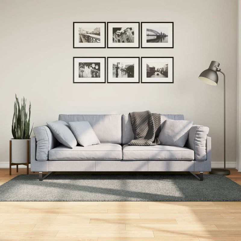 Vloerkleed Pamplona Shaggy Hoogpolig Modern Groen