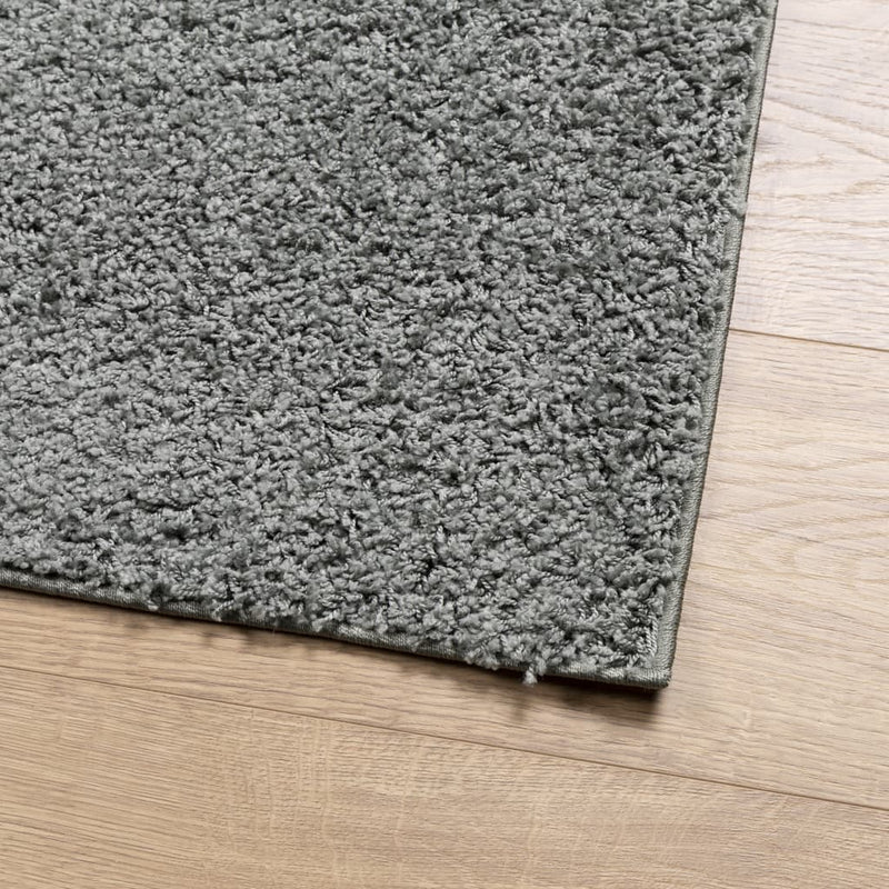 Vloerkleed Pamplona Shaggy Hoogpolig Modern Groen