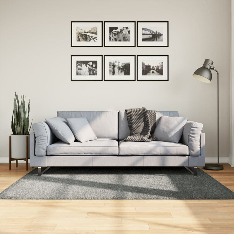 Vloerkleed Pamplona Shaggy Hoogpolig Modern Groen
