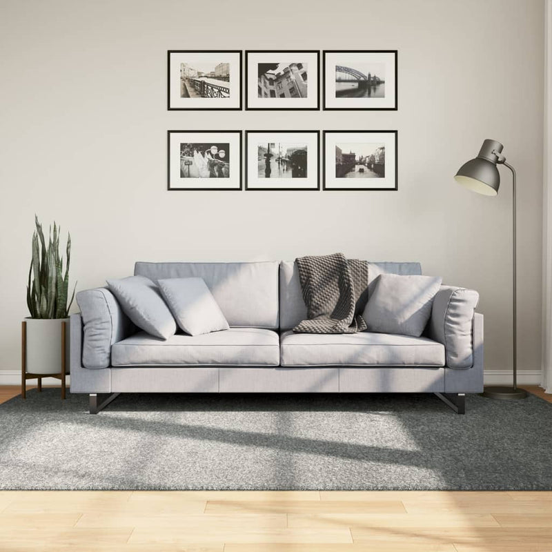 Vloerkleed Pamplona Shaggy Hoogpolig Modern Groen