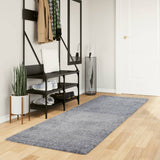 Vloerkleed Pamplona Shaggy Hoogpolig Modern Blauw