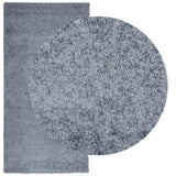 Vloerkleed Pamplona Shaggy Hoogpolig Modern Blauw
