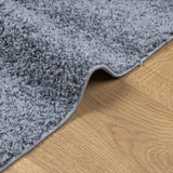 Vloerkleed Pamplona Shaggy Hoogpolig Modern Blauw