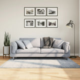 Vloerkleed Pamplona Shaggy Hoogpolig Modern Blauw