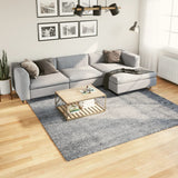 Vloerkleed Pamplona Shaggy Hoogpolig Modern Blauw