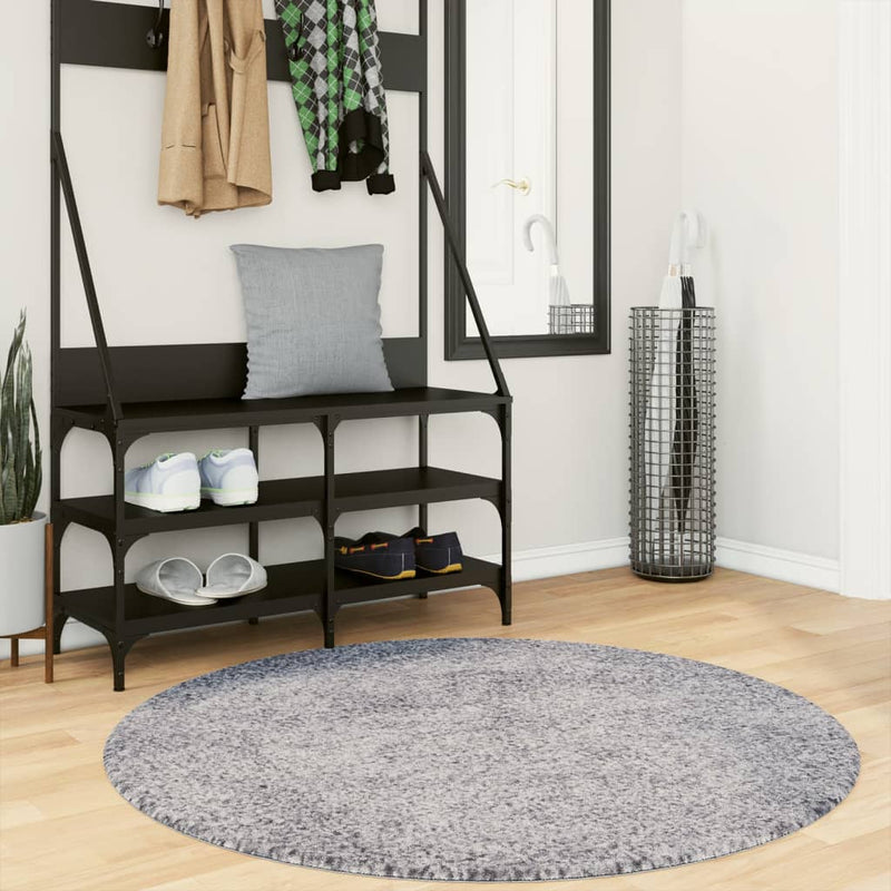 Vloerkleed Pamplona Shaggy Hoogpolig Modern Blauw