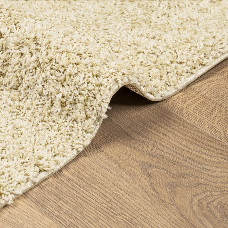 Vloerkleed Pamplona Shaggy Hoogpolig Modern Kleur Goud