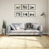 Vloerkleed Pamplona Shaggy Hoogpolig Modern Kleur Goud