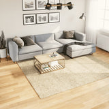 Vloerkleed Pamplona Shaggy Hoogpolig Modern Kleur Goud