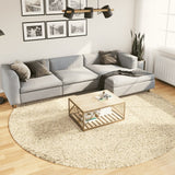 Vloerkleed Pamplona Shaggy Hoogpolig Modern Kleur Goud