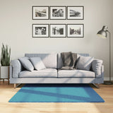 Vloerkleed Oviedo Laagpolig Turquoise