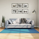 Vloerkleed Oviedo Laagpolig Turquoise