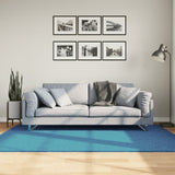 Vloerkleed Oviedo Laagpolig Turquoise