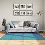 Vloerkleed Oviedo Laagpolig Turquoise