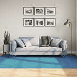 Vloerkleed Oviedo Laagpolig Turquoise