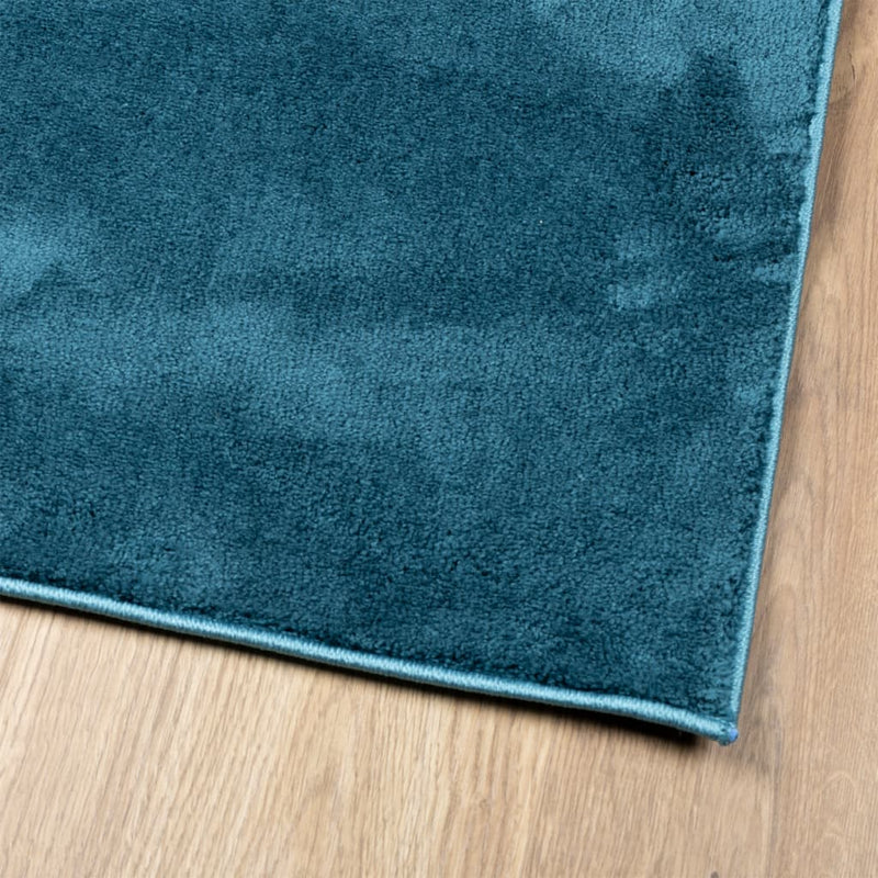 Vloerkleed Oviedo Laagpolig Turquoise