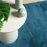 Vloerkleed Oviedo Laagpolig Turquoise