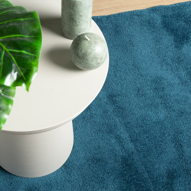 Vloerkleed Oviedo Laagpolig Turquoise