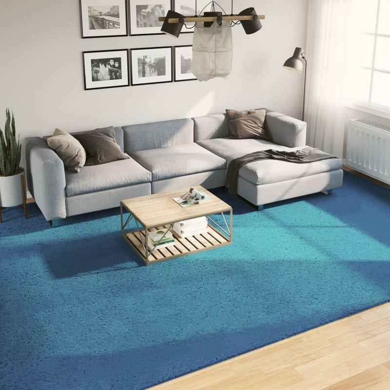 Vloerkleed Oviedo Laagpolig Turquoise