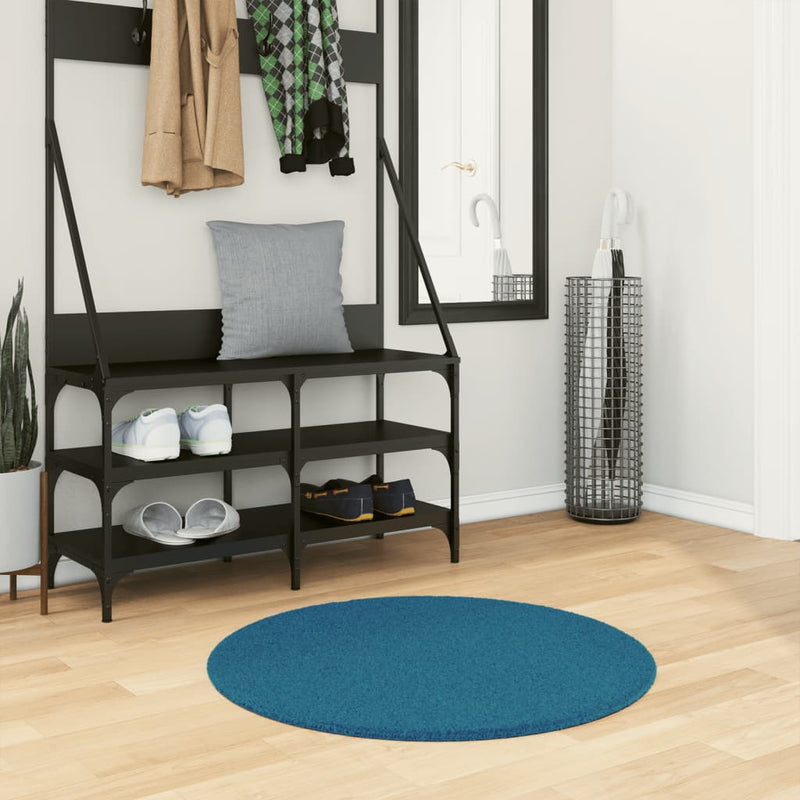 Vloerkleed Oviedo Laagpolig Turquoise