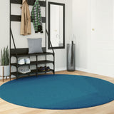 Vloerkleed Oviedo Laagpolig Turquoise