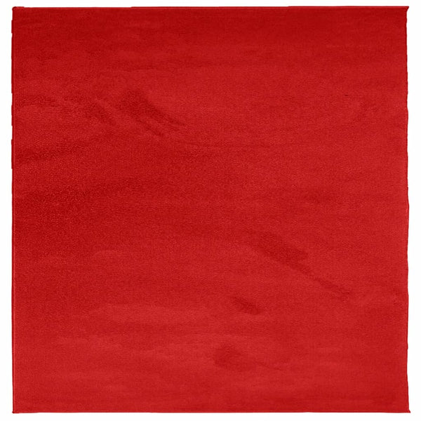 Vloerkleed Oviedo Laagpolig Rood