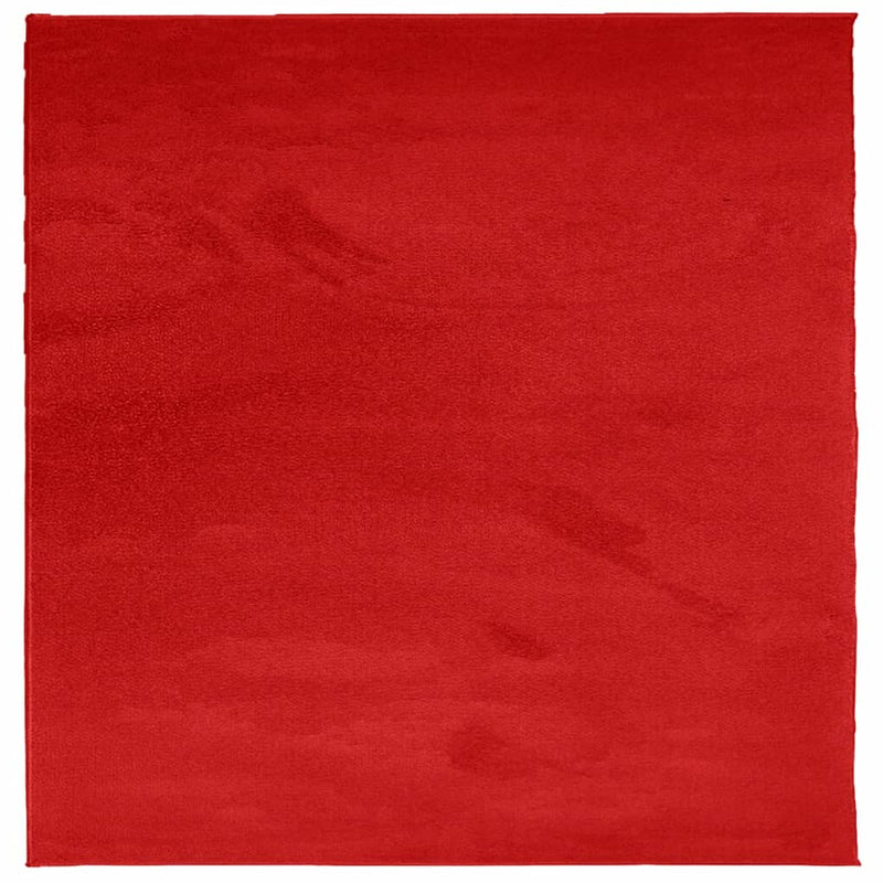 Vloerkleed Oviedo Laagpolig Rood