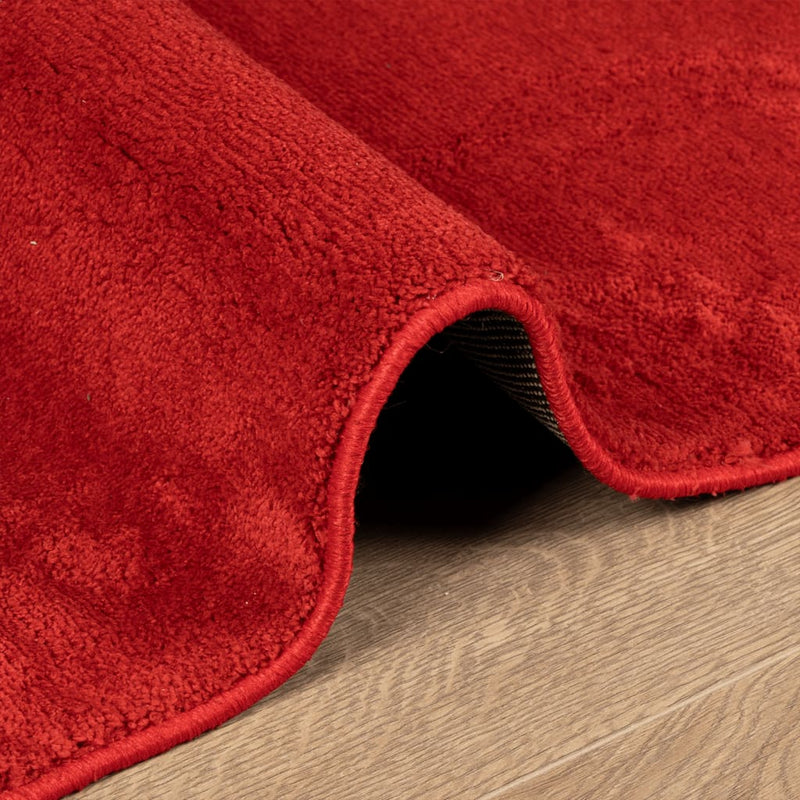 Vloerkleed Oviedo Laagpolig Rood