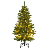 Kunstkerstboom Met Scharnieren 150 Led's 150 Cm Roze