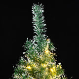 Kunstkerstboom Met 300 Led's En Sneeuw 210 Cm