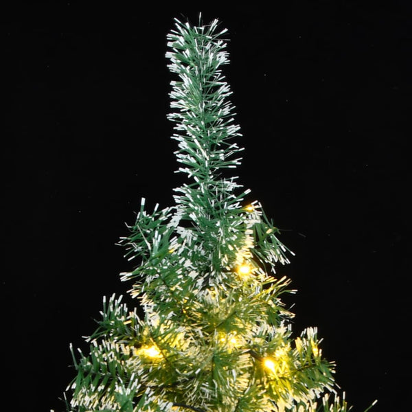 Kunstkerstboom Met 300 Led's En Sneeuw 210 Cm