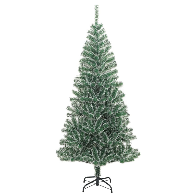 Kunstkerstboom Met 300 Led's En Sneeuw 210 Cm