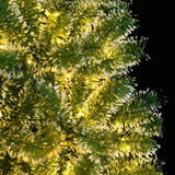Kunstkerstboom Met 300 Led's En Sneeuw