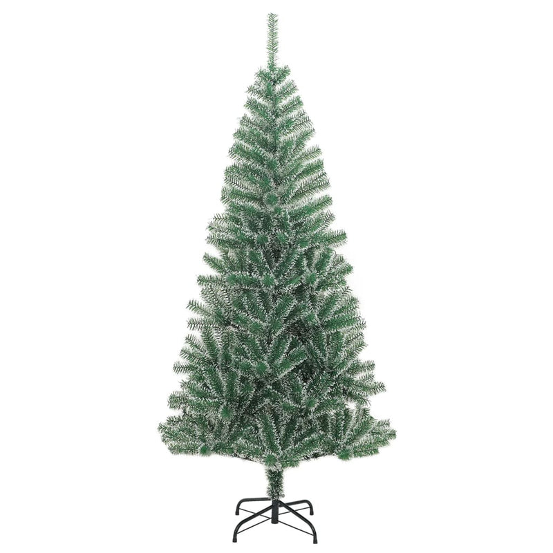 Kunstkerstboom Met 300 Led's En Sneeuw