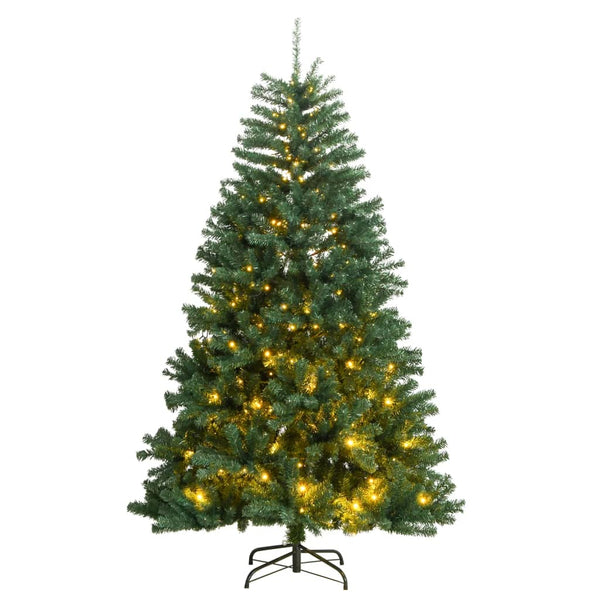 Kunstkerstboom Met Scharnieren 300 Led's