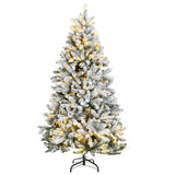 Kunstkerstboom Met Scharnieren 300 Led's