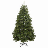 Kunstkerstboom Met Scharnieren 300 Led's En Kerstballen