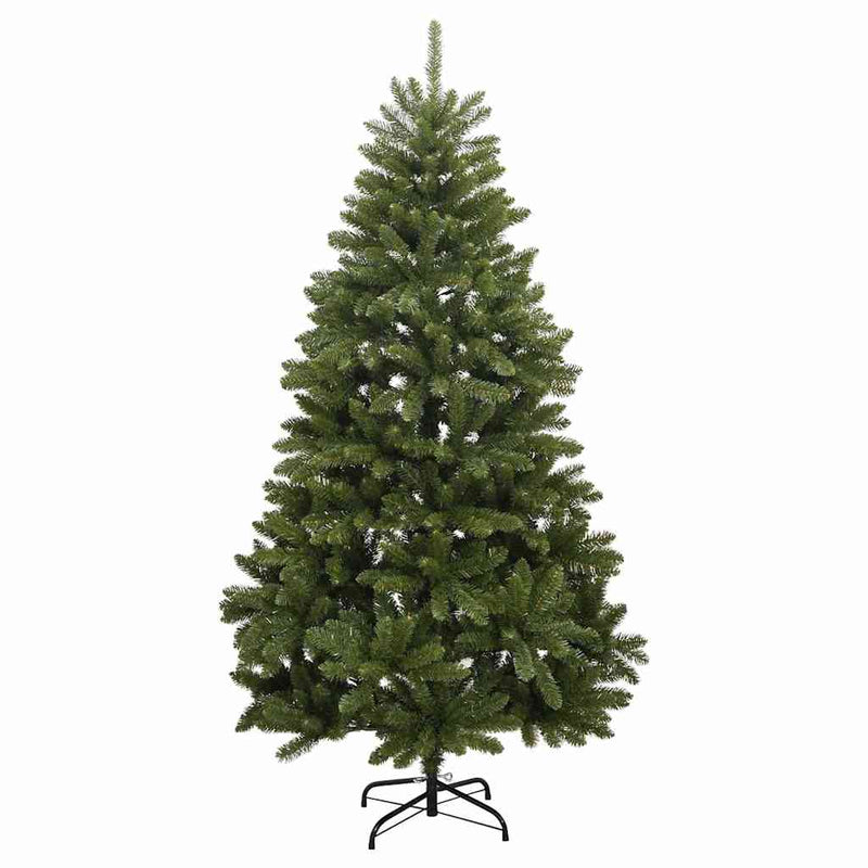 Kunstkerstboom Met Scharnieren 300 Led's En Kerstballen