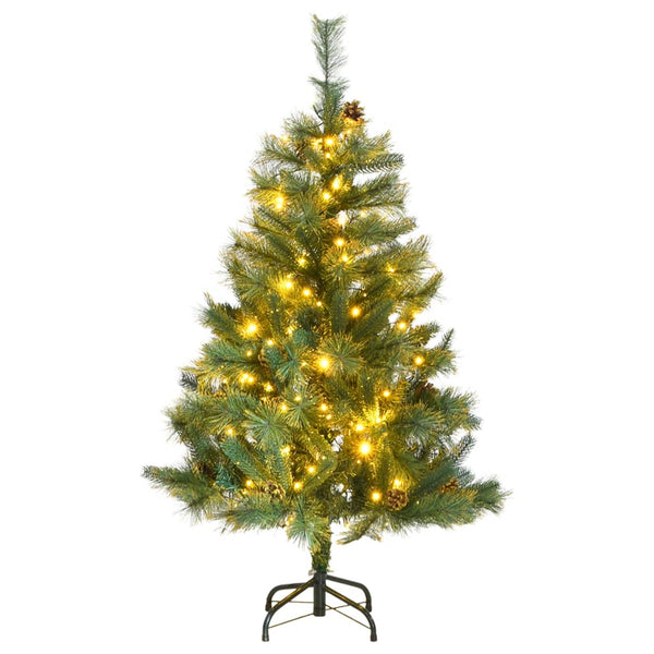 Kunstkerstboom Met Scharnieren 150 Led's 120 Cm