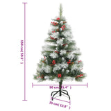 Kunstkerstboom Met Scharnieren 150 Led's 150 Cm