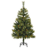 Kunstkerstboom Met Scharnieren 150 Led's En Kerstballen