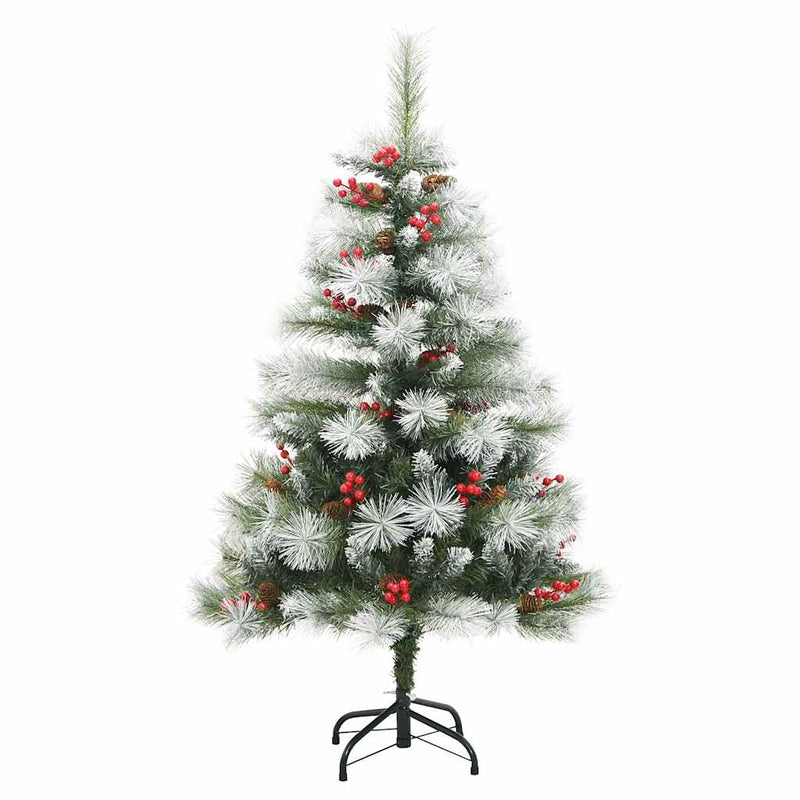 Kunstkerstboom Met Scharnieren 150 Led's En Kerstballen