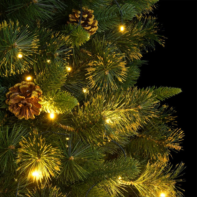 Kunstkerstboom Met Scharnieren 300 Led's 240 Cm