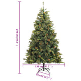 Kunstkerstboom Met Scharnieren 300 Led's 240 Cm
