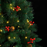 Kunstkerstboom Met Scharnieren 300 Led's