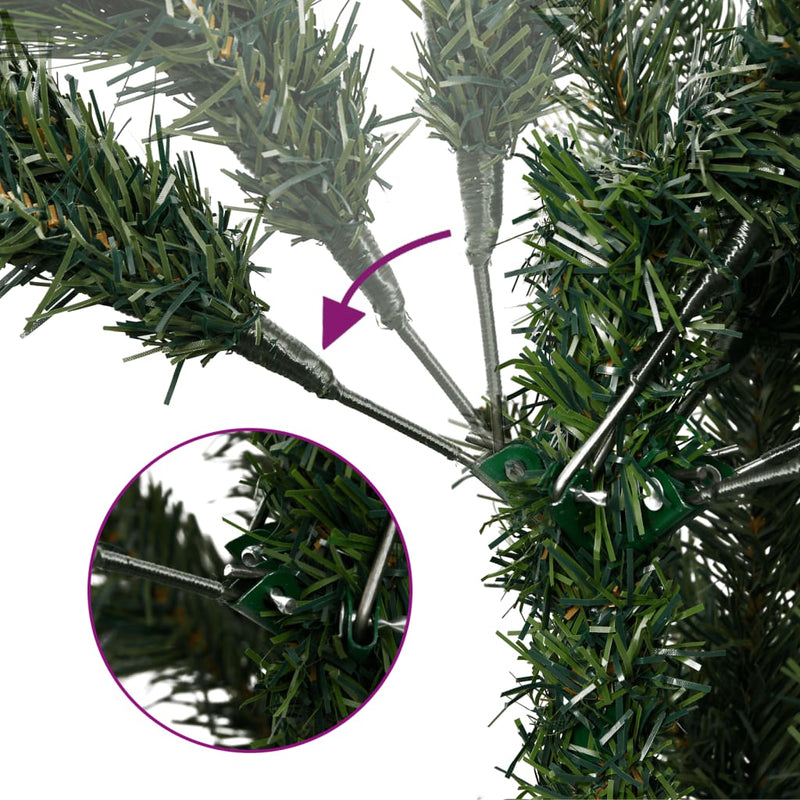Kunstkerstboom Met Scharnieren 150 Led's 150 Cm