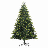 Kunstkerstboom Met Scharnieren 150 Led's En Kerstballen