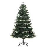 Kunstkerstboom Met Scharnieren 150 Led's En Kerstballen
